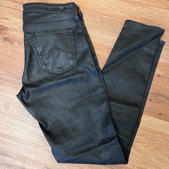 Adriano Goldschmidt coated jegging, 26” waist - Picture 1 of 4